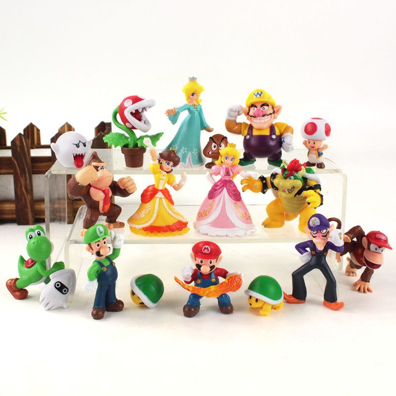 Супер Марио Super Mario Супер Марио брос братья Марио набор фигурок ...