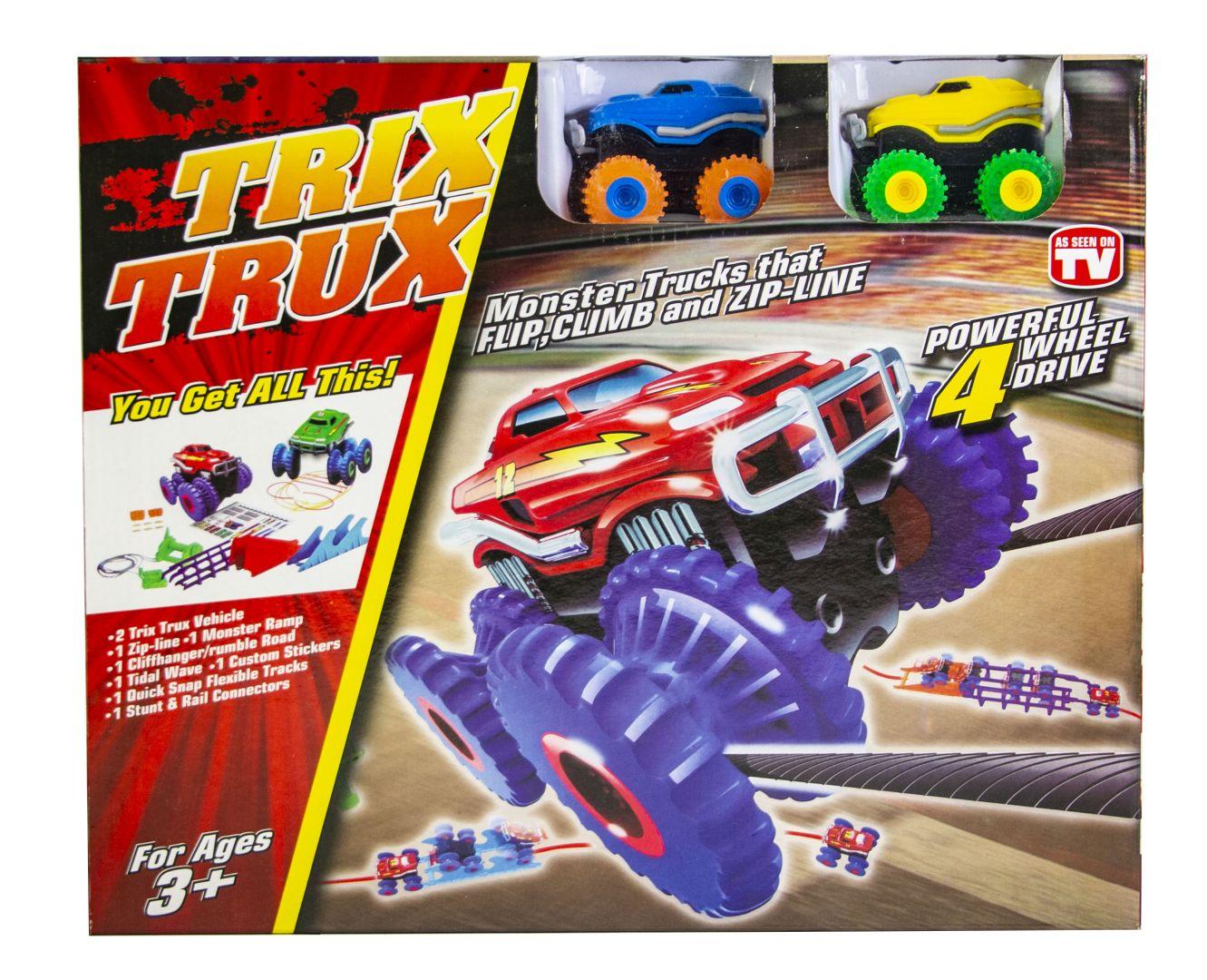 

Игровой набор Гоночный Монстр Трек TRIX TRUX на 2 машинки (SD BB883)