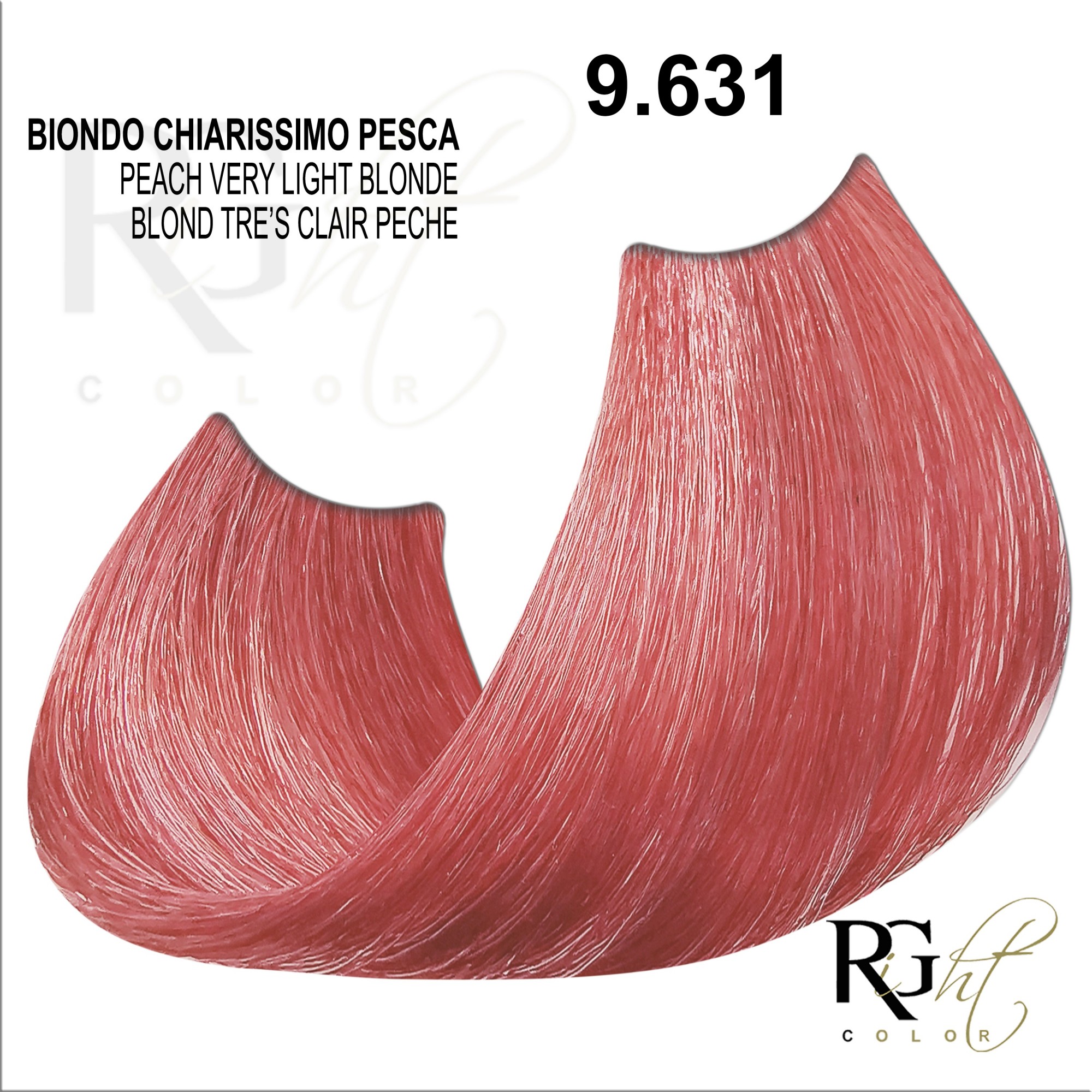 Краска для волос Right Color 9.631 Очень светло-персиковый блонд 100 мл ...