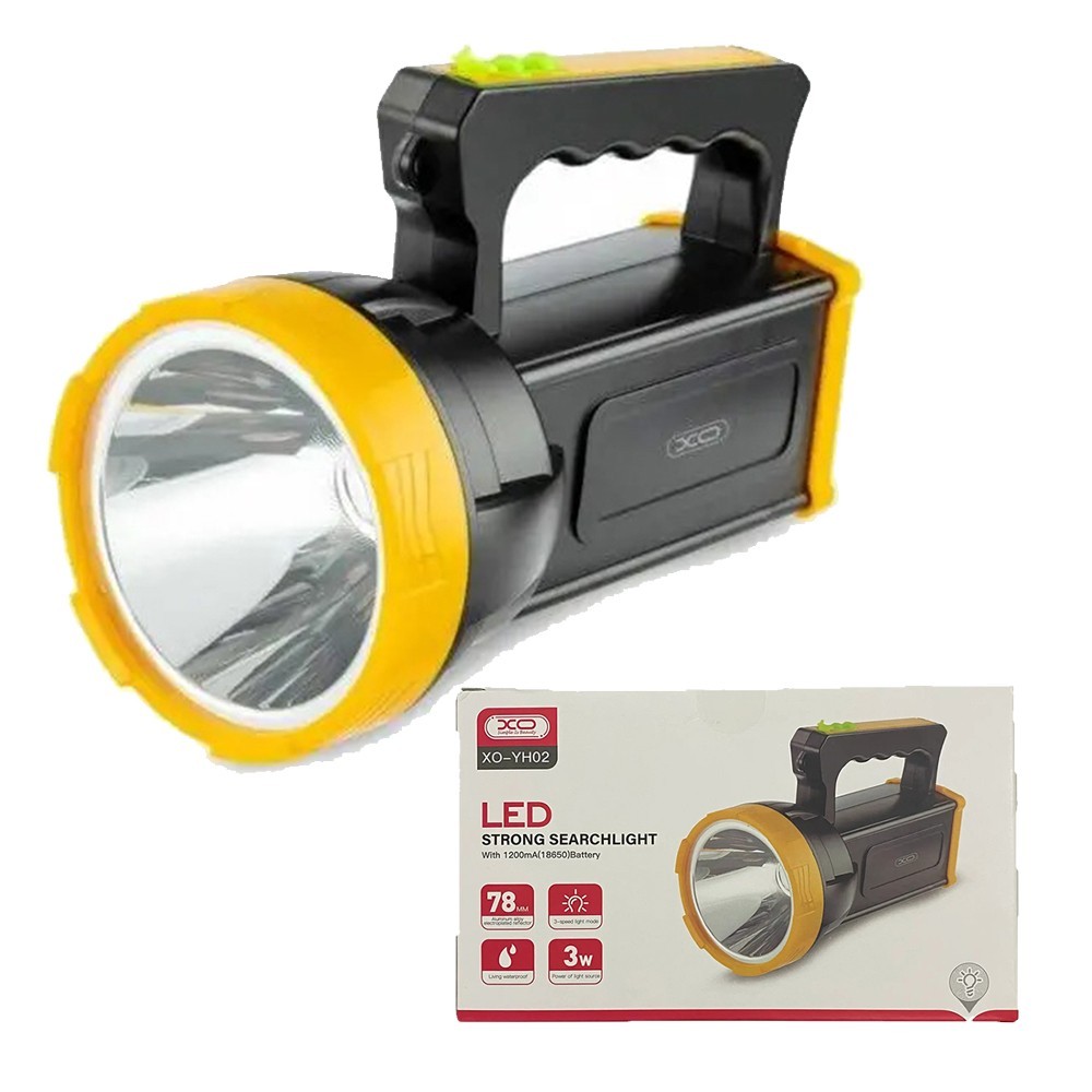 Аккумуляторный переносной фонарь XO YH02 LED Flashlight 1200mAh с USB ...