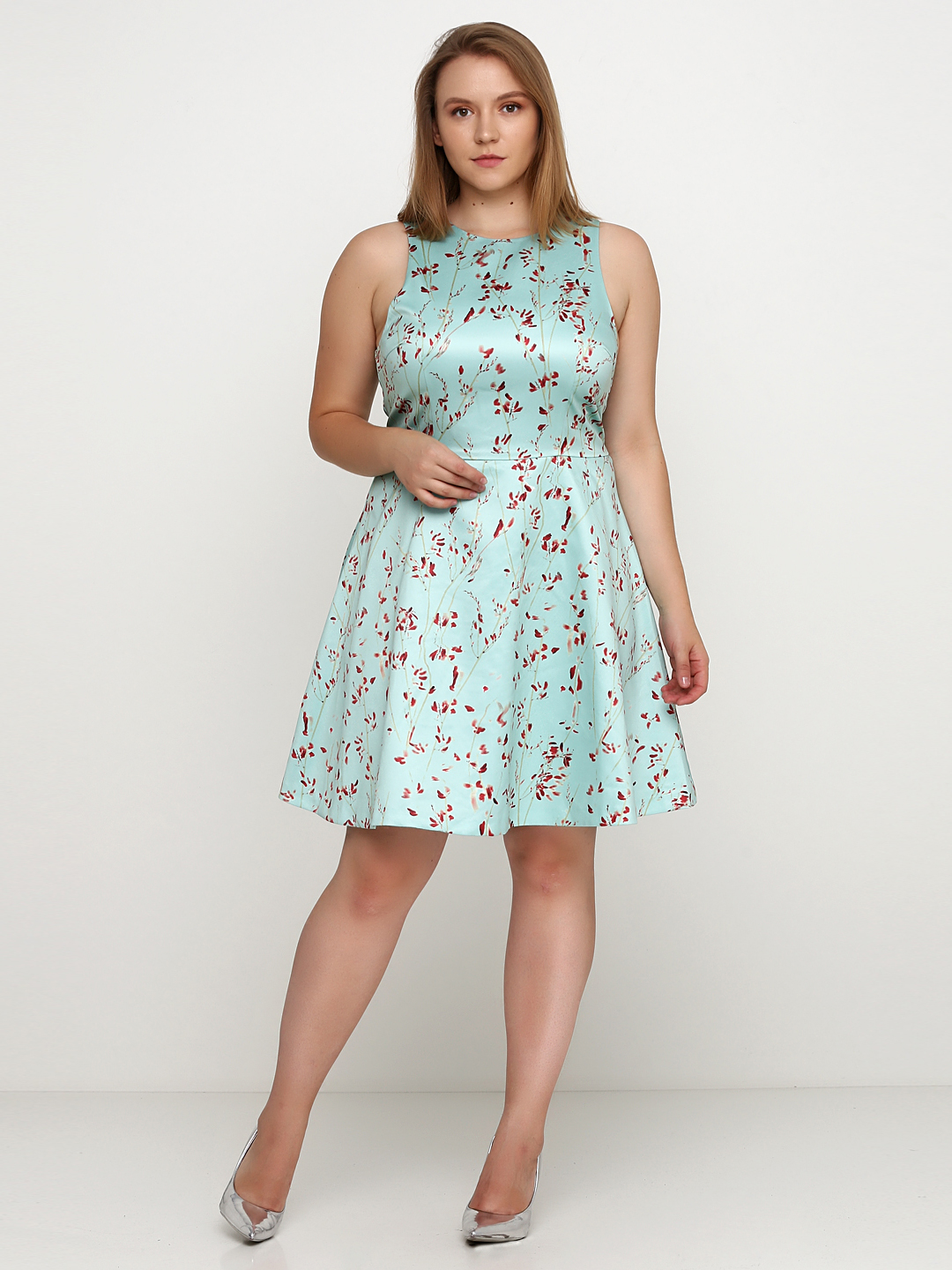 

Платье H&M 6220267RP3  Бирюзовое, Платье H&M 6220267RP3 34 Бирюзовое