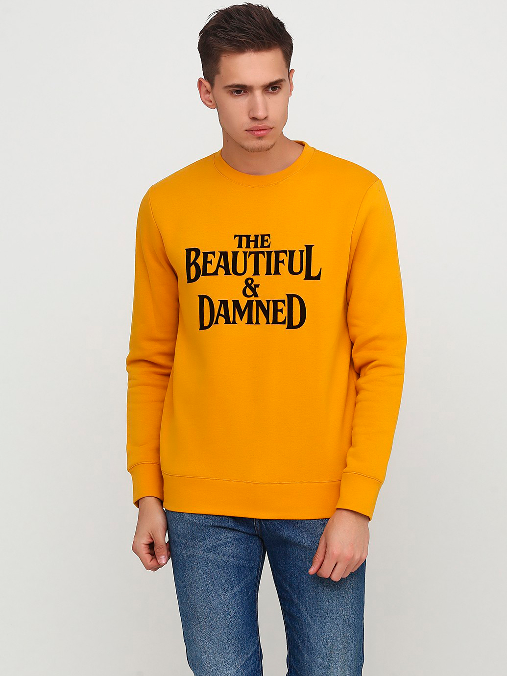 

Свитшот H&M 2-6233367  Горчичный, Свитшот H&M 2-6233367 XS Горчичный
