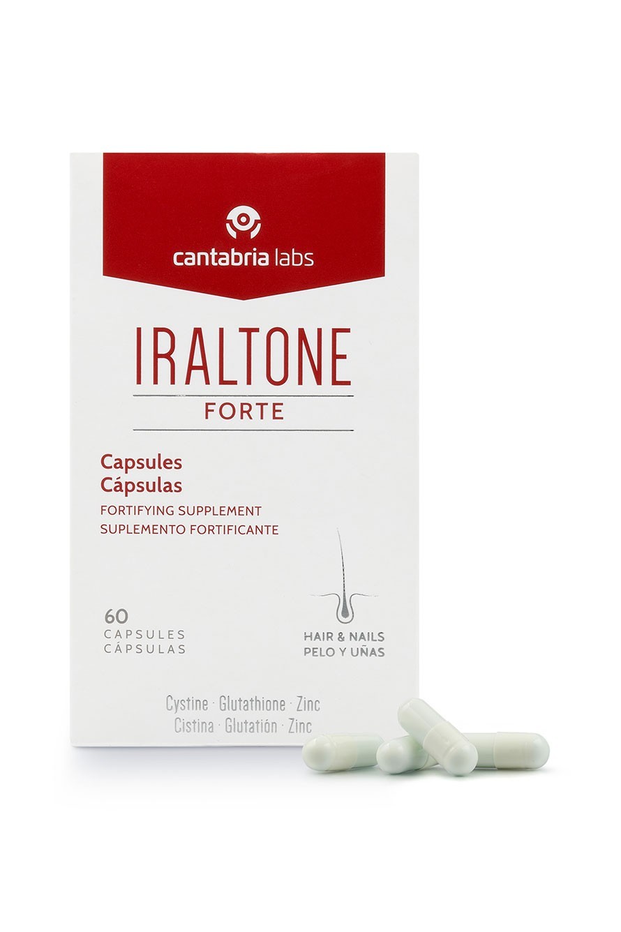 

Капсулы для лечения ослабленных волос и ногтей Cantabria Labs Iraltone 60 капсул