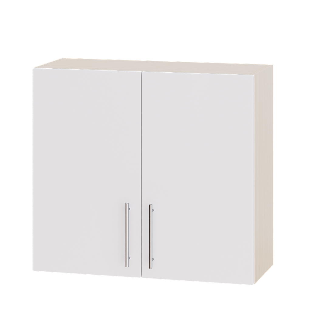 

Кухня Модерн модуль Верх Для Сушки В06-800 Белый Глянец - Дуб молочный 80х30х72см + сушилка для посуды