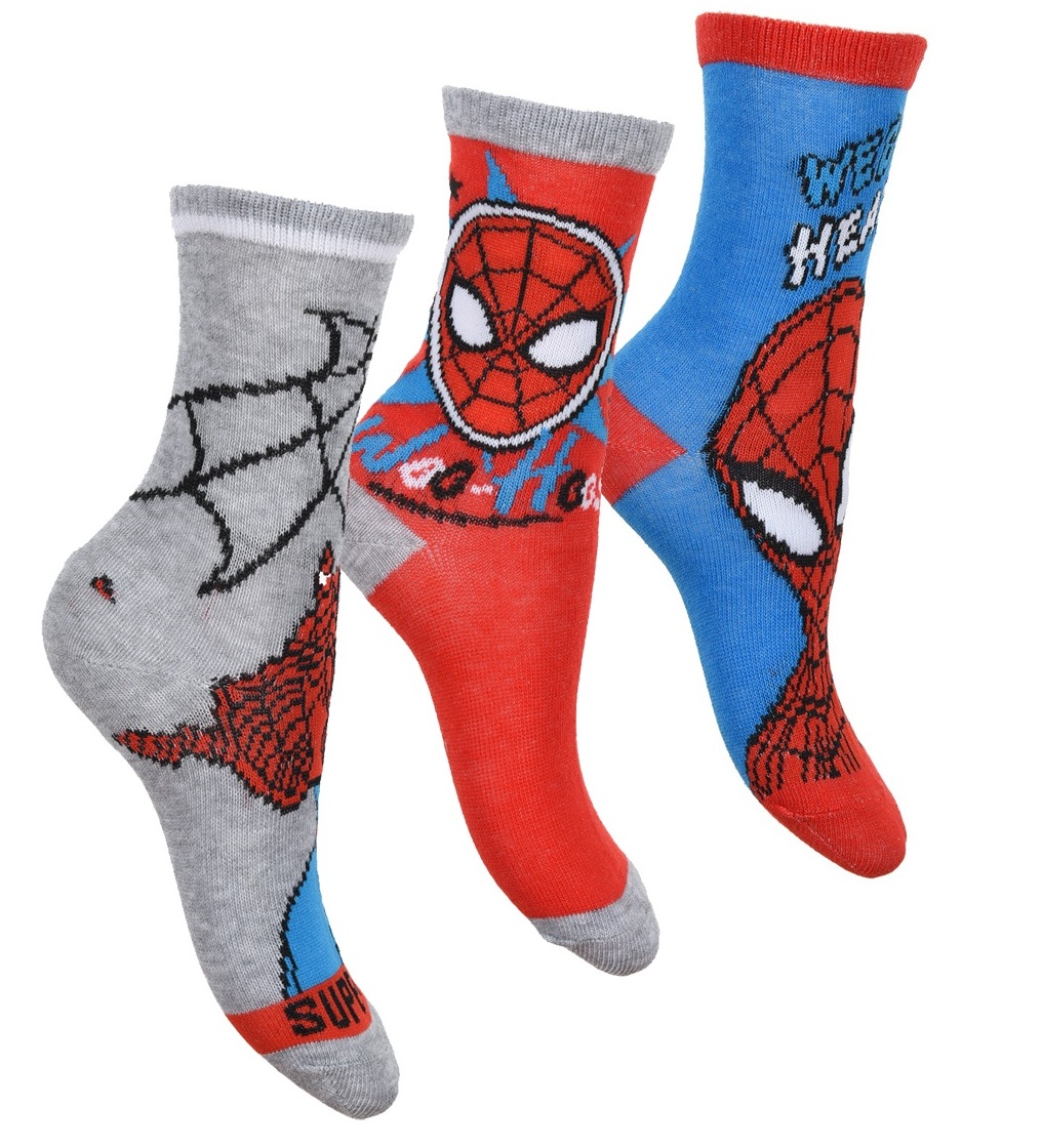 

Носки 3 пары Disney Spider Man (Человек Паук) 023-026 р. Разноцвет TH06232