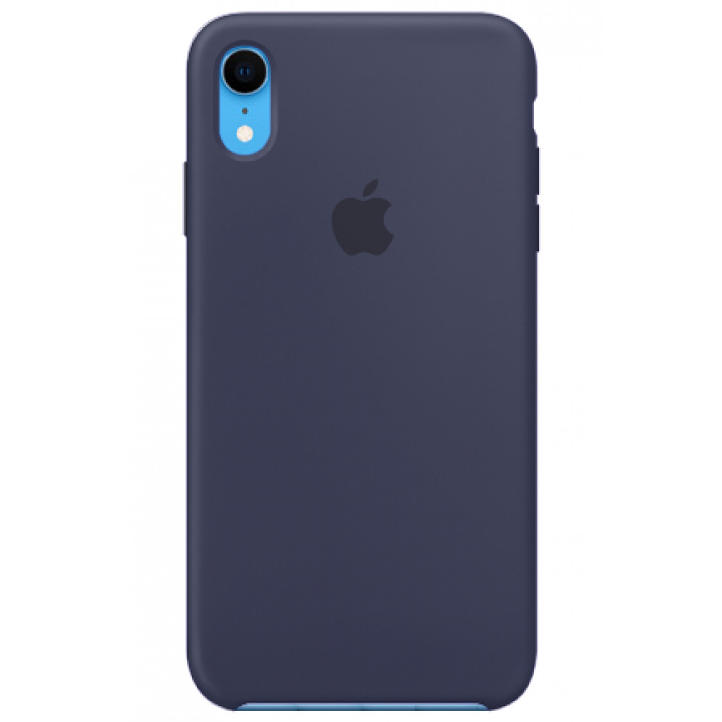 

Чехол Epik Silicone case (AAA) для Apple iPhone XR (6.1") Синий/Midnight Blue