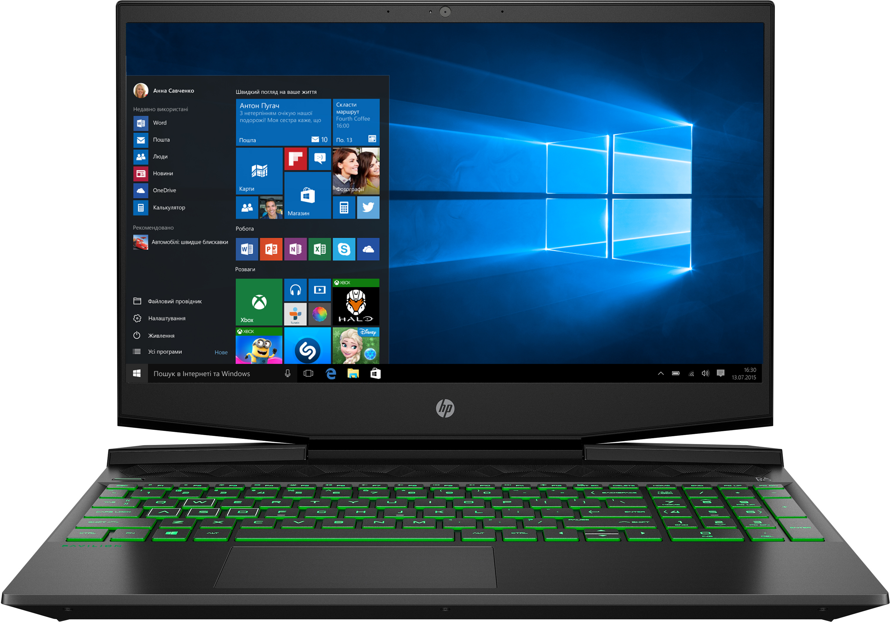 

Ноутбук HP Pavilion Gaming 15-dk1012ur (10B20EA) Dark Grey
