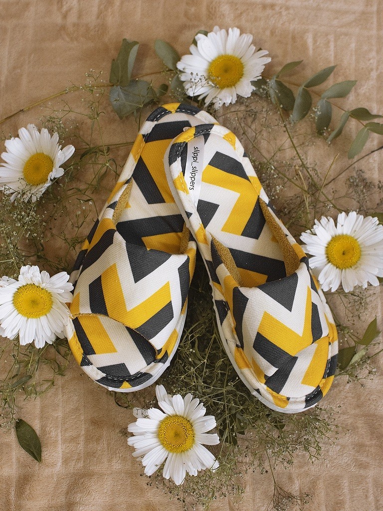 

Тапочки Slippi Yellow Touch 40 розмір