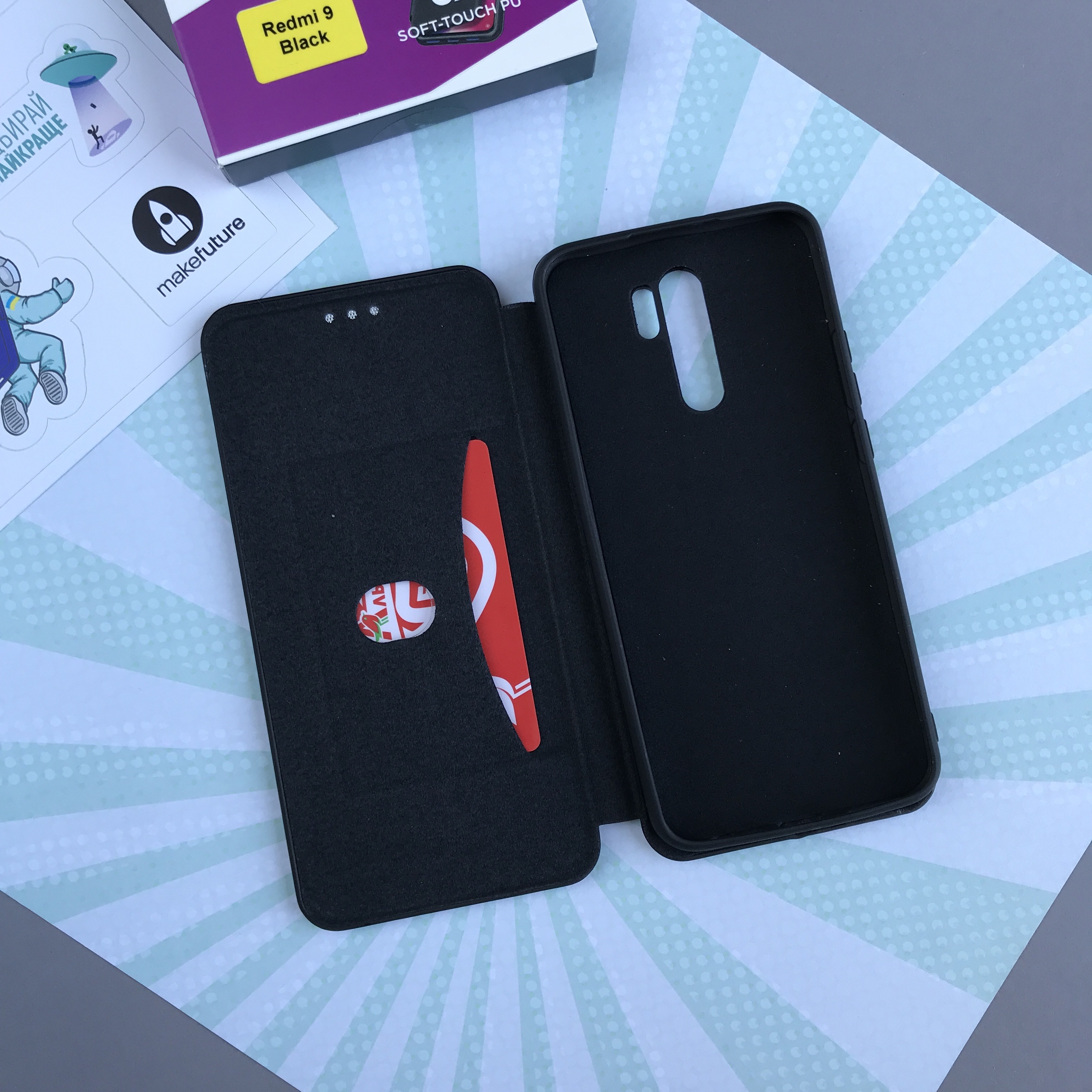 Чехол-книжка MakeFuture Xiaomi Redmi 9 Flip Case Black – фото, отзывы,  характеристики в интернет-магазине ROZETKA от продавца: Створюй Майбутнє |  Купить в Украине: Киеве, Харькове, Днепре, Одессе, Запорожье, Львове