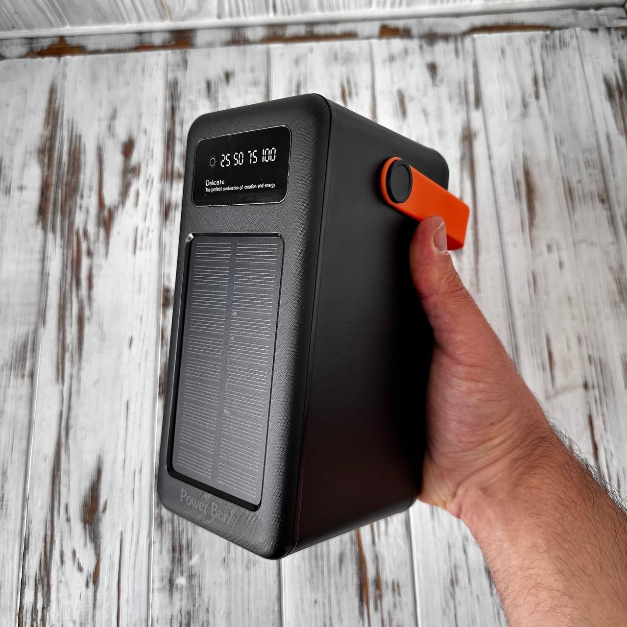 Power Bank на солнечной батареи 100000 mAh c 4 кабелями (Реальная мощность)  – фото, отзывы, характеристики в интернет-магазине ROZETKA от продавца: H1  STORE | Купить в Украине: Киеве, Харькове, Днепре, Одессе, Запорожье, Львове