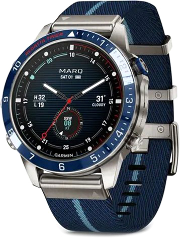 Спортивные часы Garmin MARQ Captain Gen 2 (010-02648-11) – фото, отзывы ...