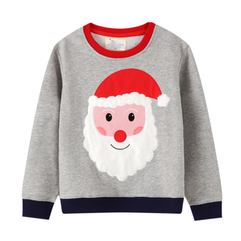 

Свитшот детский Santa Claus Jumping Meters (92 / 2 года ) Серый
