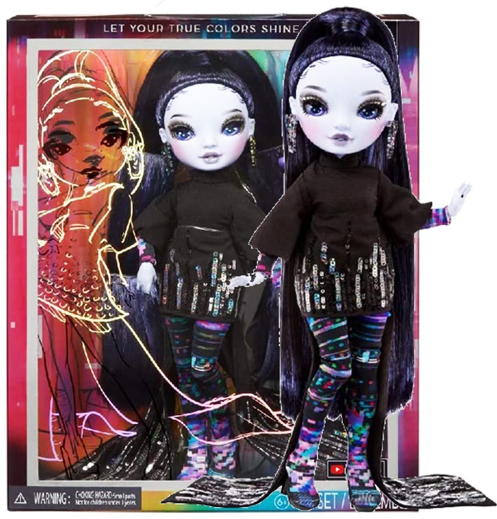 Кукла Rainbow High Shadow High Reina Glitch Crowne - Кукла Рейнбоу ...