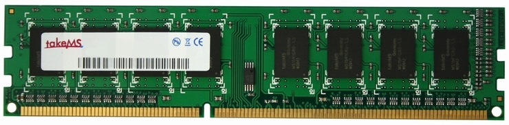 

Оперативная память TakeMS 4Gb DDR3 1600MHz 4096MB 1Rx8 (TMS4GB364E081-16B)