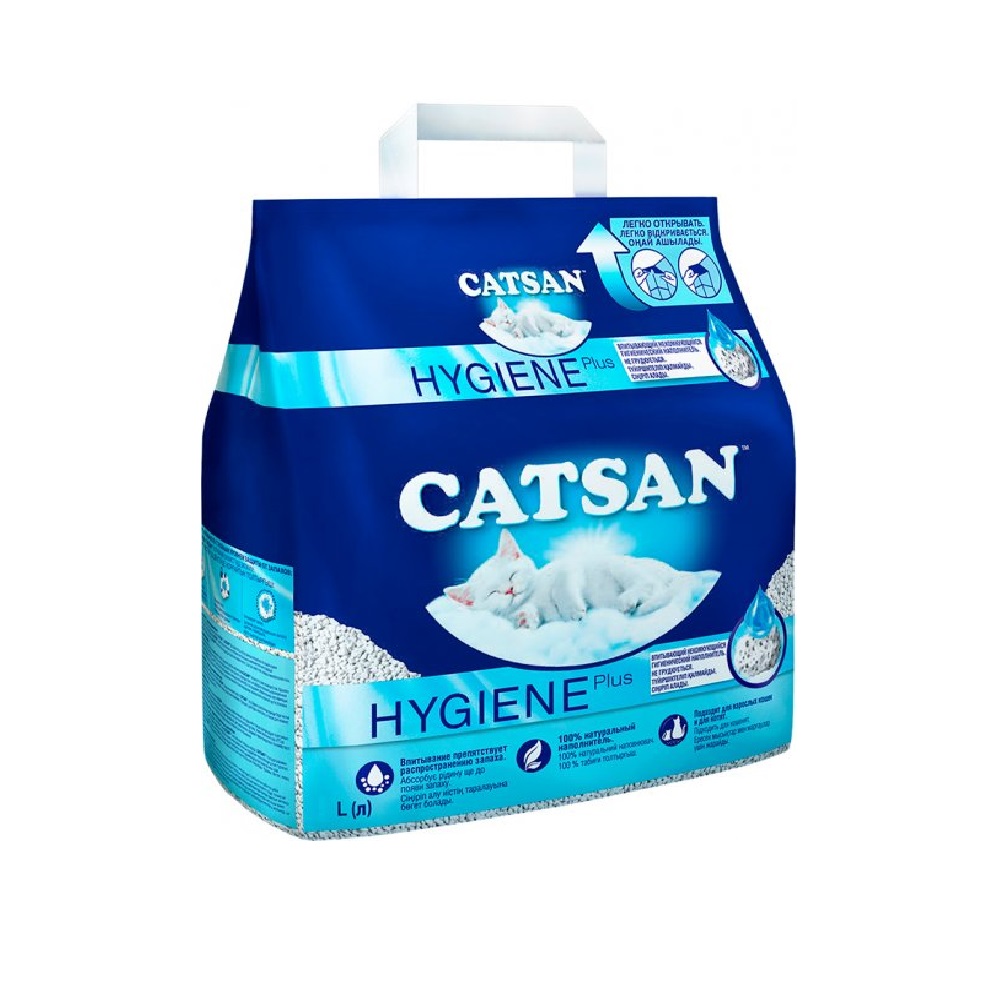 Наповнювач для котячого туалету Catsan Hygiene plus Мінеральний ...
