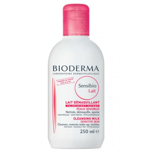 Молочко для очищения чувствительной кожи лица и контура глаз Bioderma ...
