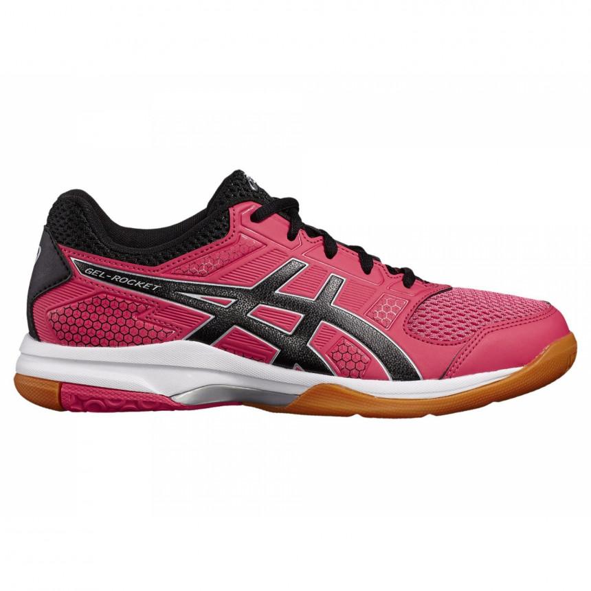 Женские кроссовки для сквоша Asics Gel-rocket 8 pink/black (37) 6 B756Y ...