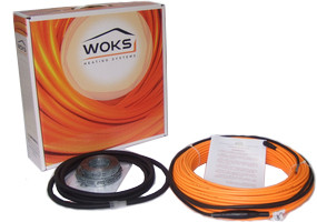 

Электрический теплый пол кабель Woks-17 260 Вт 16,5м (двухжильный)