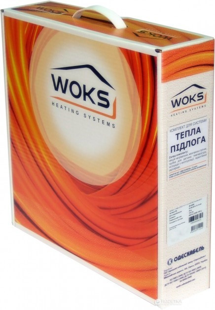 

Электрический теплый пол кабель Woks-17 325 Вт 21м (двухжильный)