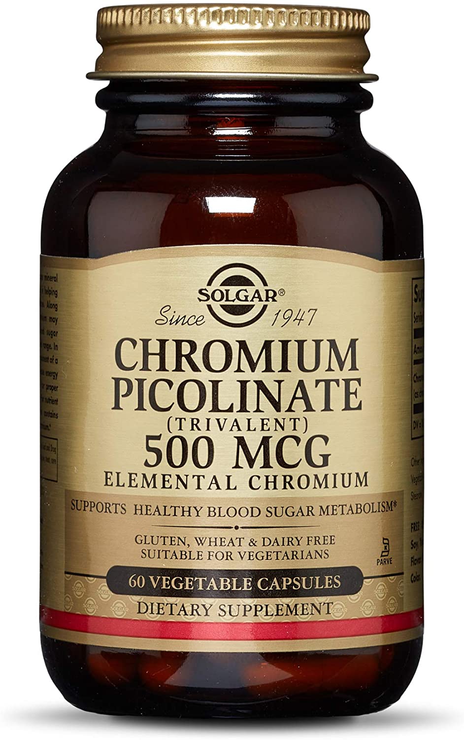 

Витамины Solgar Chromium Picolinate, 500 mcg 60 капсул (4384302874)