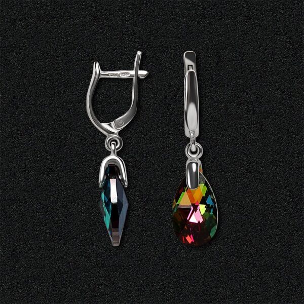 

Серебряные серьги Swarovski 2302-rabdk
