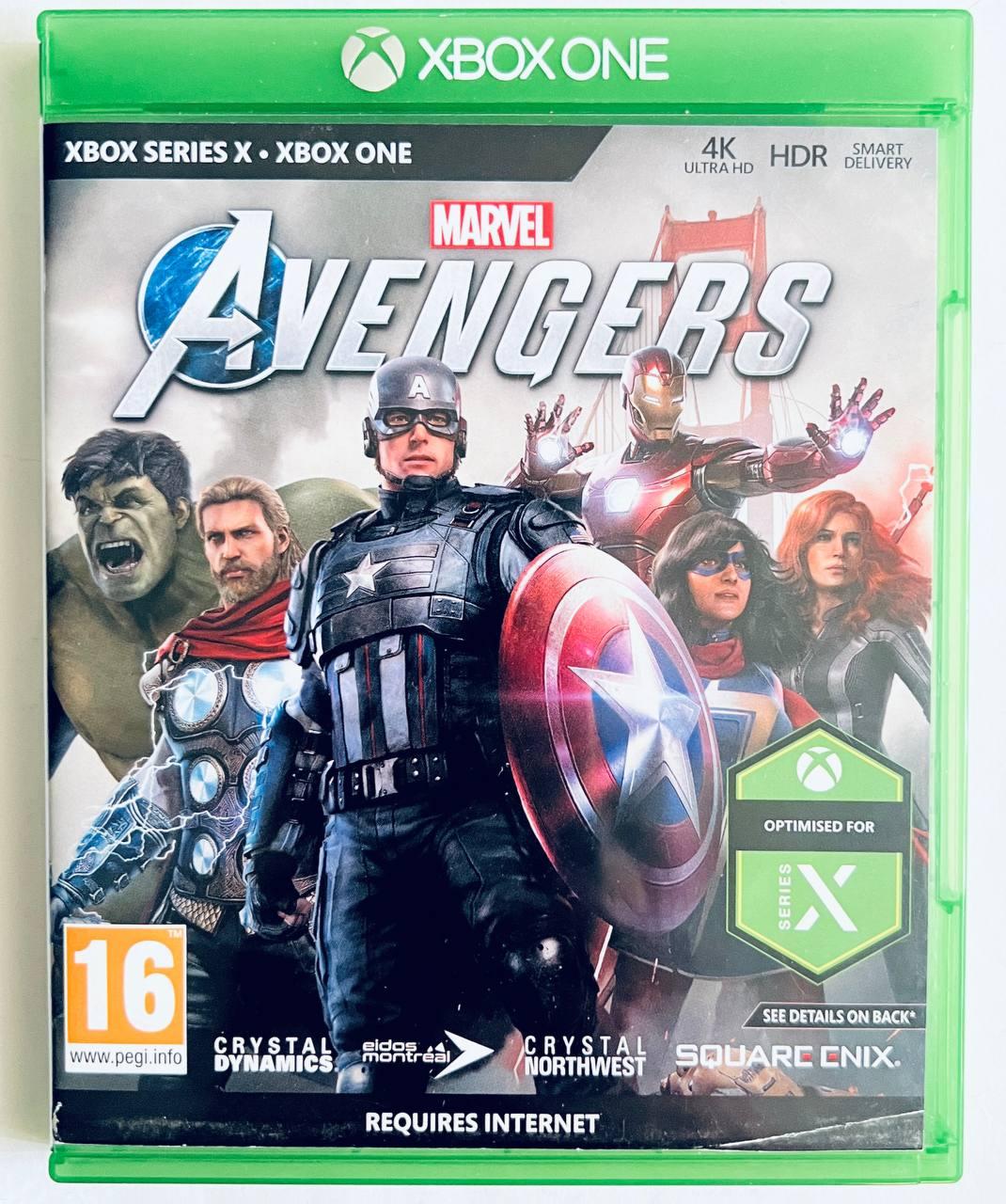 Marvel Avengers, Б/У, русская версия - диск для Xbox One