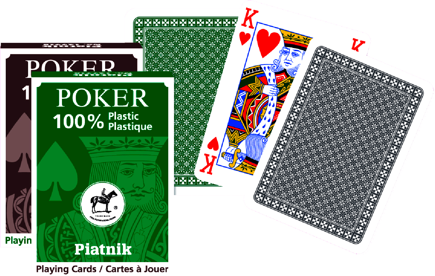 Карты игральные Piatnik Пластиковые 1 колода х 55 карт (PT-136214 ...