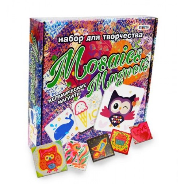 

Набор для творчества, керамические магниты, "Mosaics magnets" 882