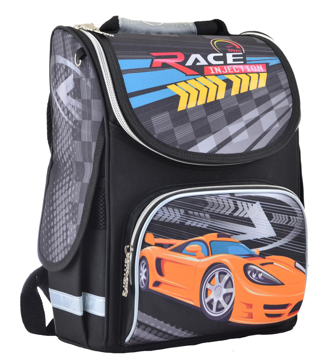 

Рюкзак школьный каркасный Smart PG-11 Race injection, 34*26*14