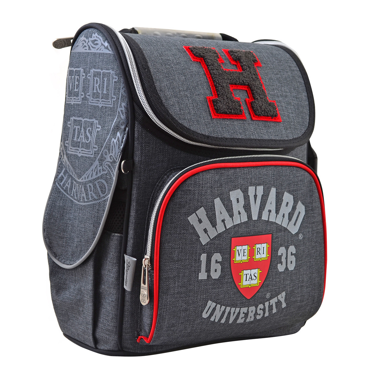 

Рюкзак школьный каркасный 1 Вересня H-11 Harvard, 33.5*26*13.5