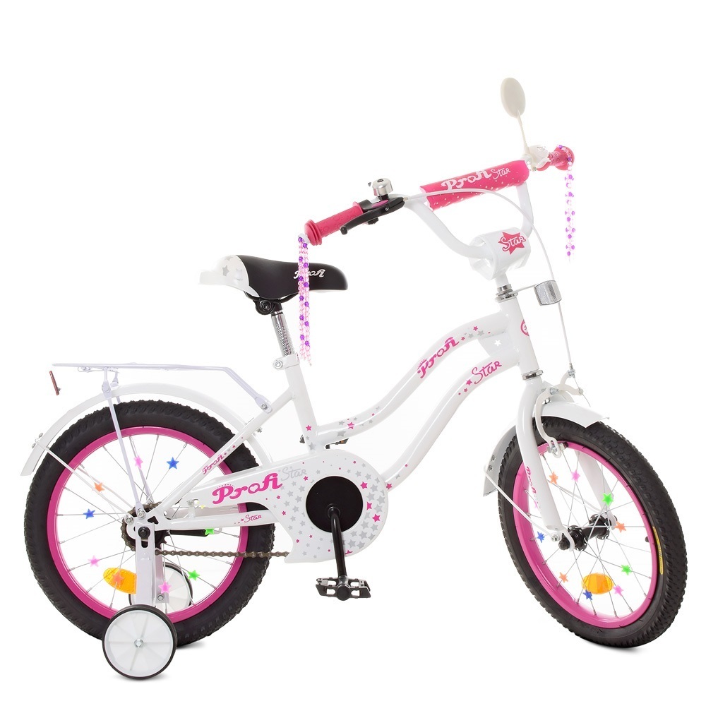 

Велосипед PROFI Star 14" White / Crimson (XD1494)