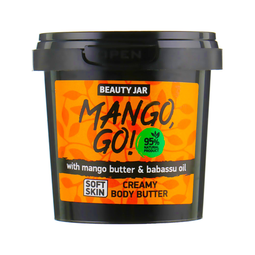 Крем для упругости кожи тела с маслом манго Beauty Jar 135 мл ...