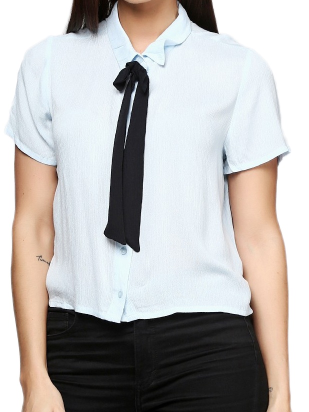 

Блузка H&M 4400124RP8 36 Голубая