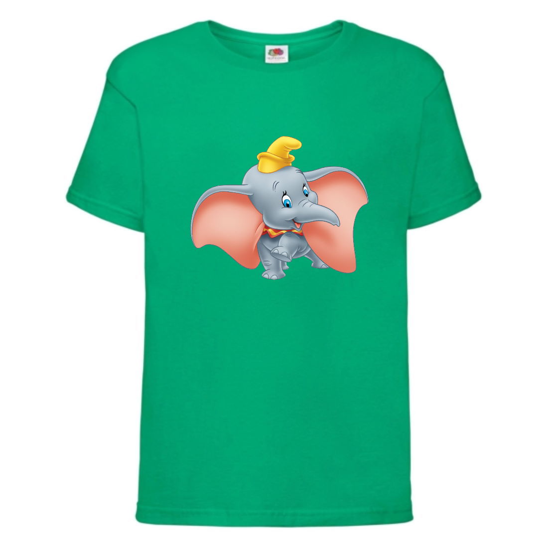 

Футболка детская Дамбо (Dumbo) ярко-зеленый (top DMB3 lgrn) 116 см
