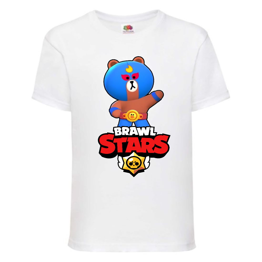 

Футболка детская Бравл Старс Эль Браун (Brawl Stars El Brown) белая (BS ElBro wh-1) 152 см