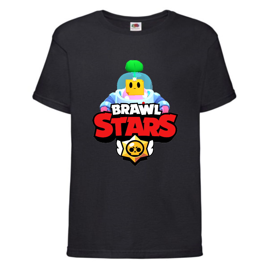 

Футболка детская Бравл Старс Спраут (Brawl Stars Sprout) черная 140 см