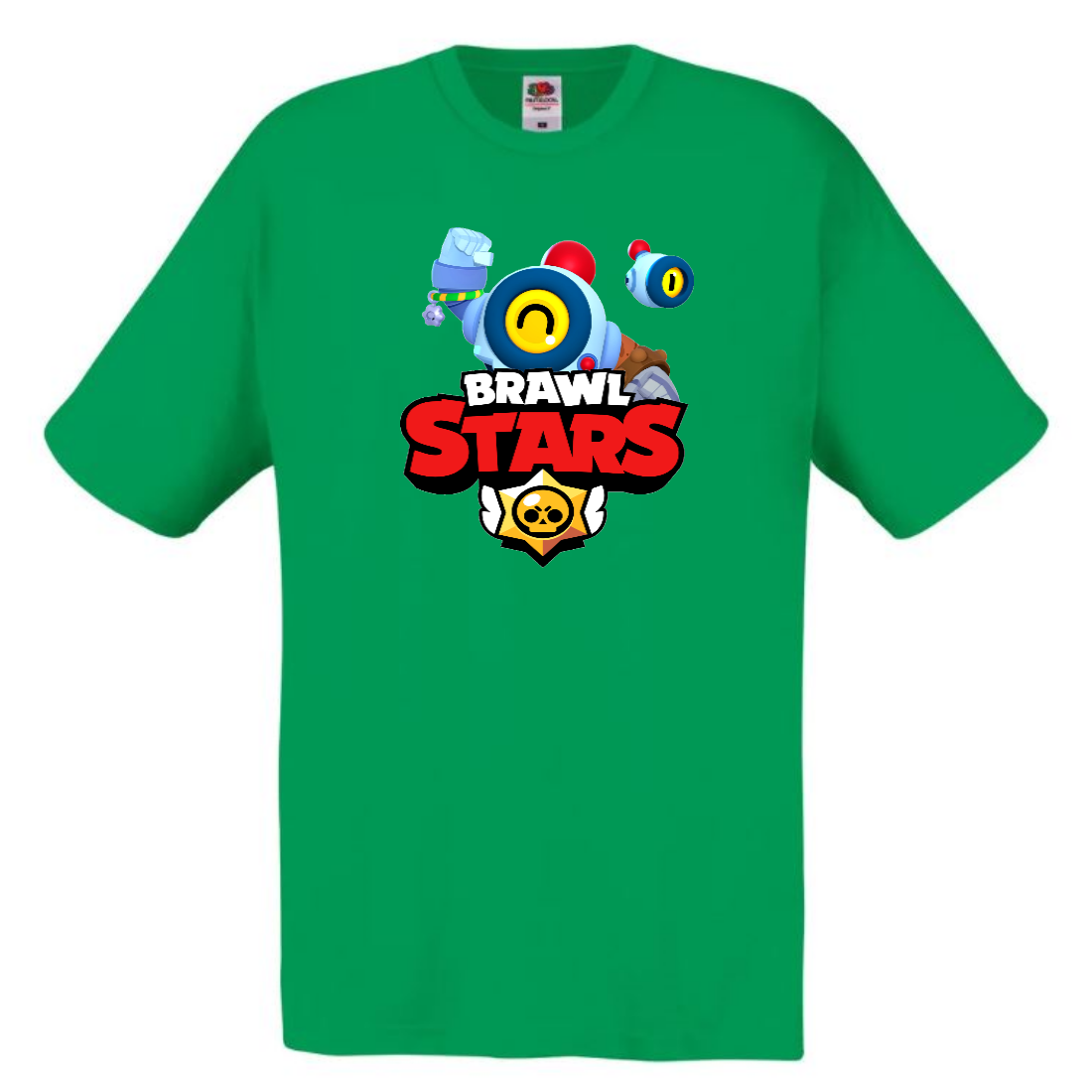 

Футболка детская Бравл Старс Нани (Brawl Stars Nani) зеленая 128 см