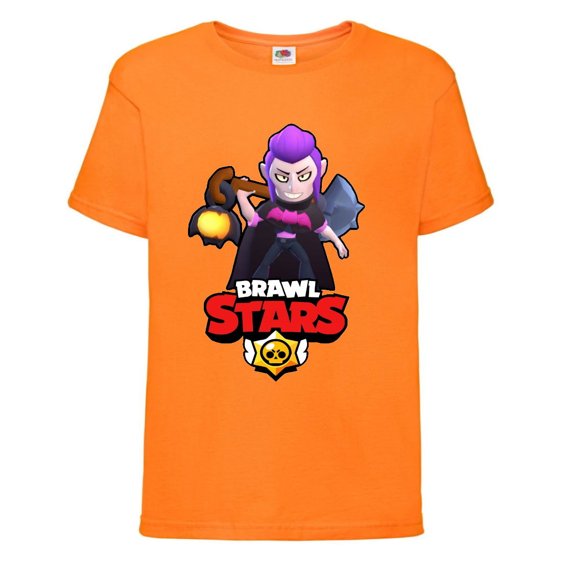 

Футболка детская Бравл Старс Мортис (Brawl Stars Mortis) оранжевая 164 см