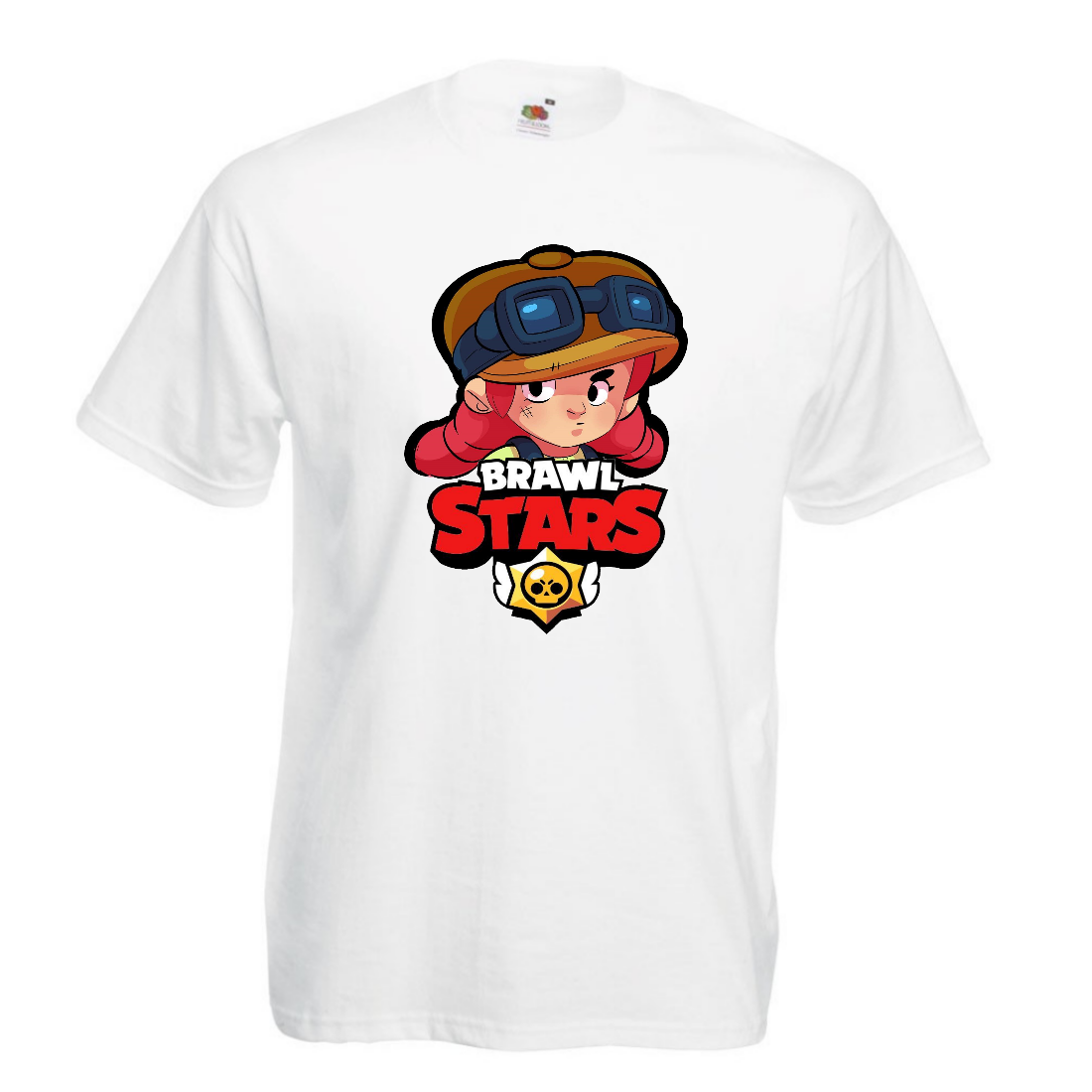 

Футболка детская Бравл Старс Джесси (Brawl Stars Jessie) белая 164 см