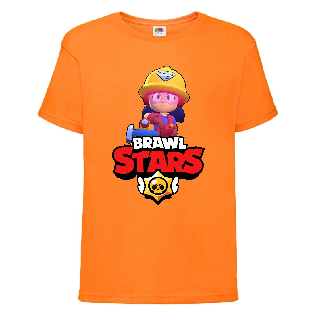 

Футболка детская Бравл Старс Джеки (Brawl Stars Jacky) оранжевая 164 см