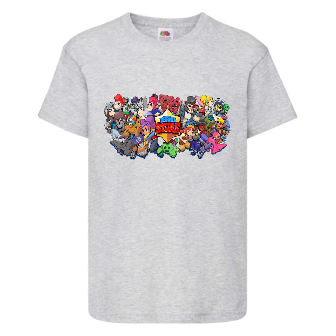 

Футболка детская Бравл Старс Все Герои 2 (Brawl Stars All Hero 2) серая (BS gr-4) 164 см