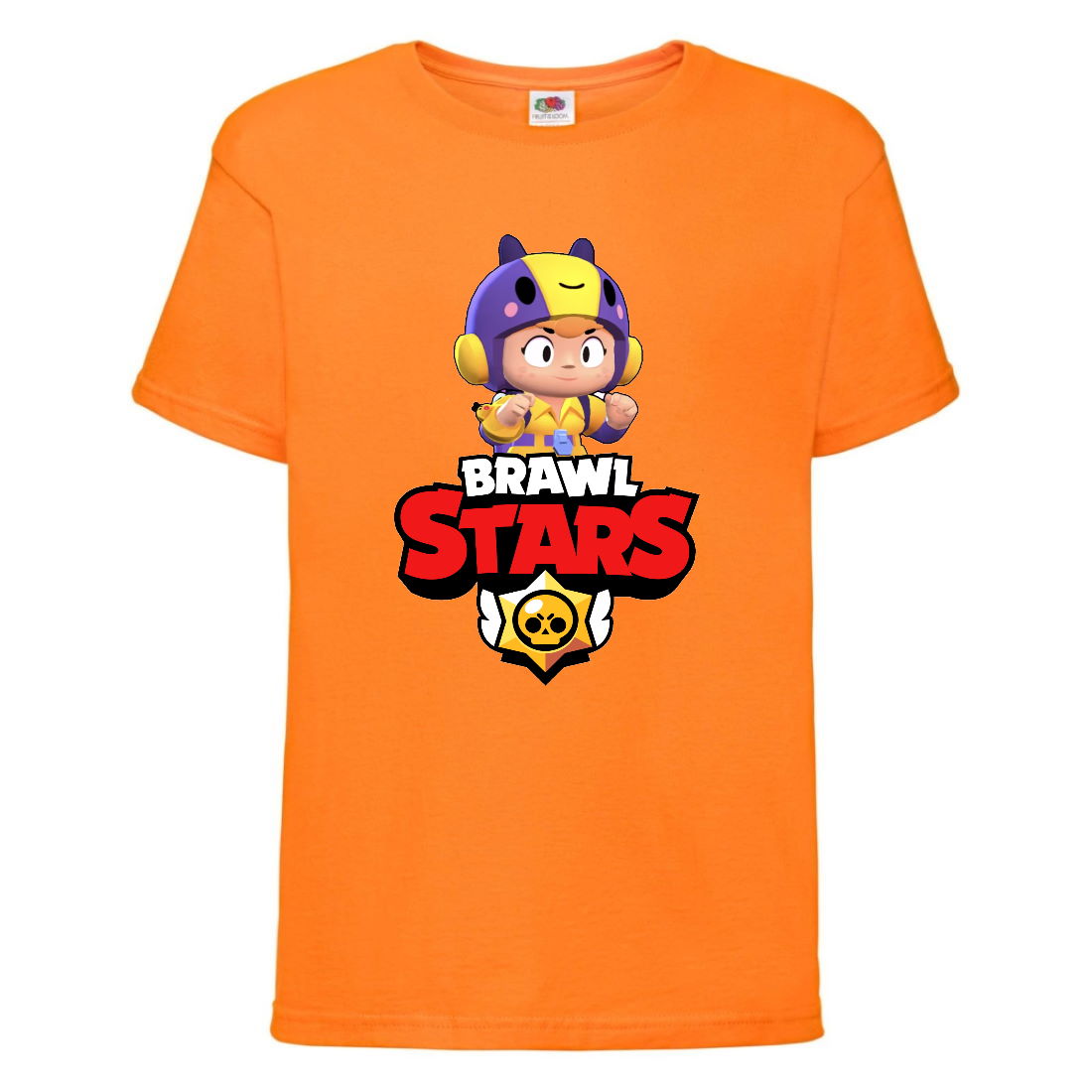 

Футболка детская Бравл Старс Беа 2 (Brawl Stars Bea) оранжевая 140 см
