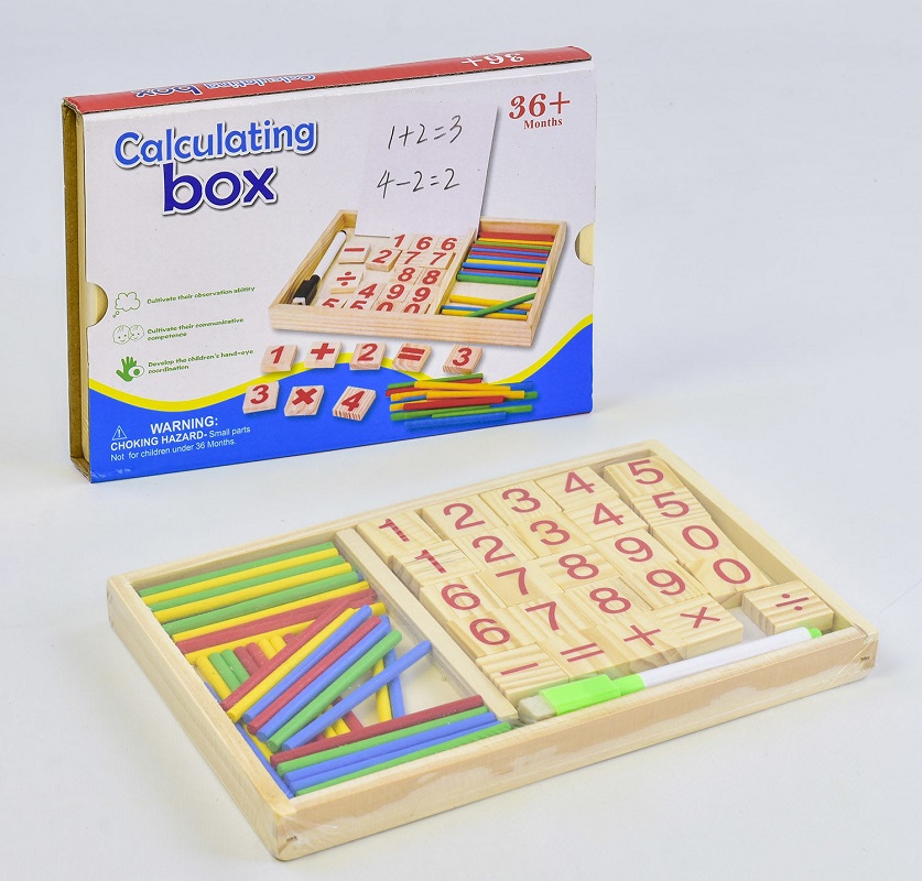 

Деревянная игра Calculating box Математика С 35660 Разноцветная (2-С35660-76305)