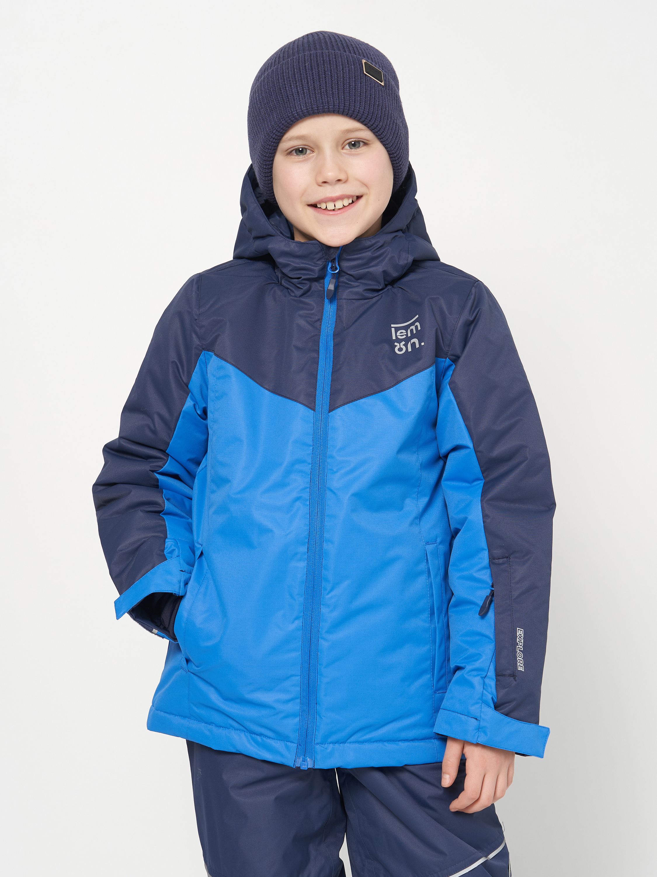 Акція на Куртка зимова гірськолижна Lemon Outerwear Snowboard Boy ZL2152112OSB-015 140 см від Rozetka
