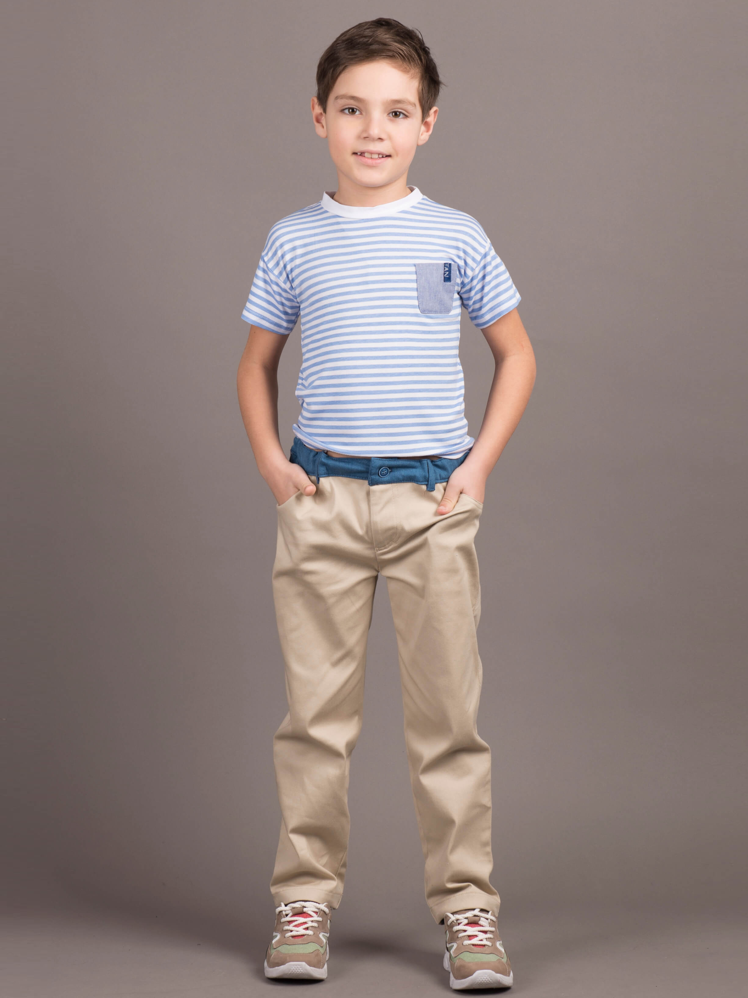 

Брюки ANDRE TAN Kids K20061P 140 см Кемел