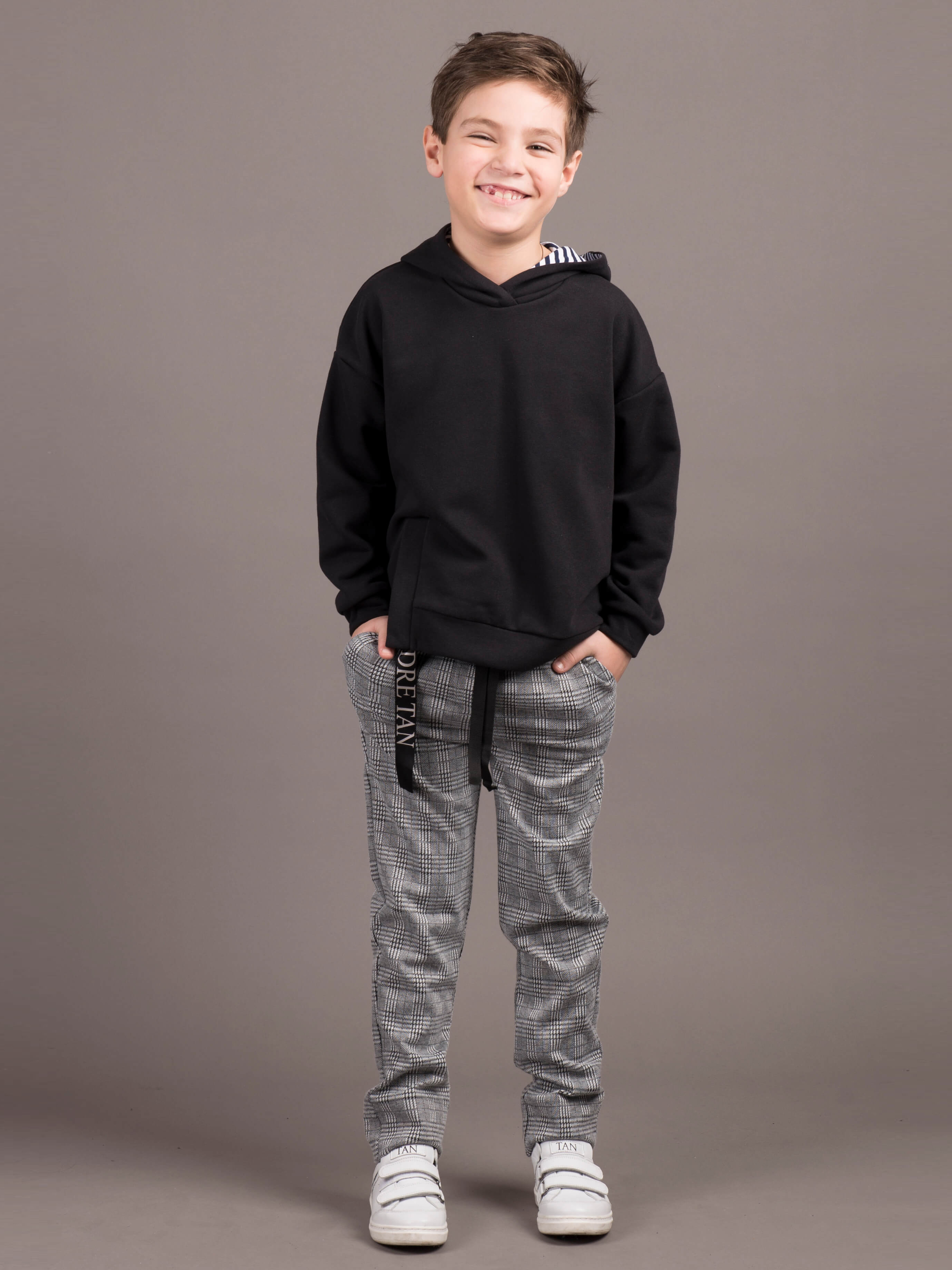 

Брюки ANDRE TAN Kids K30051P 122-128 см Серые