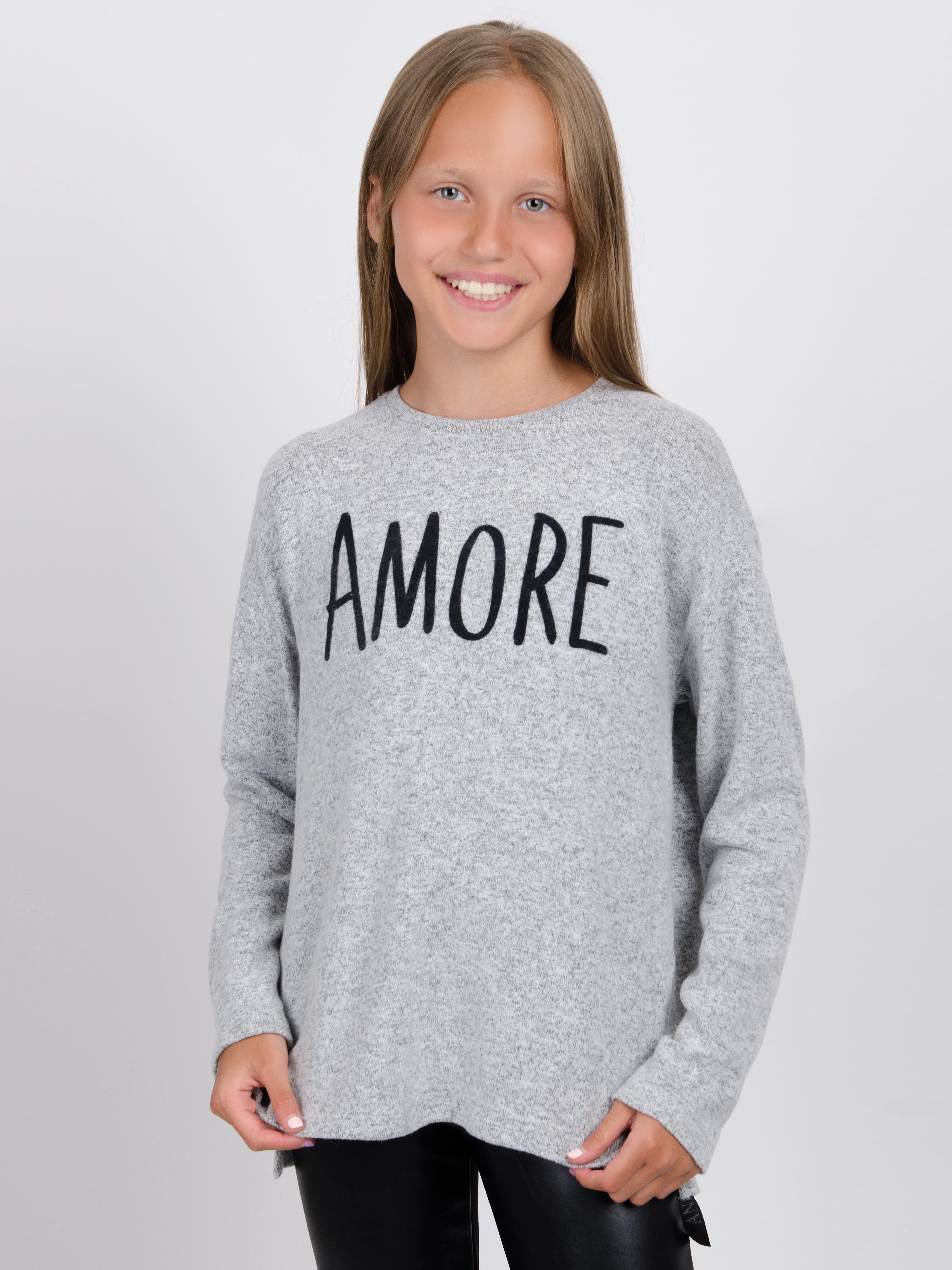 

Свитшот ANDRE TAN Kids K30097P 152 см Серый
