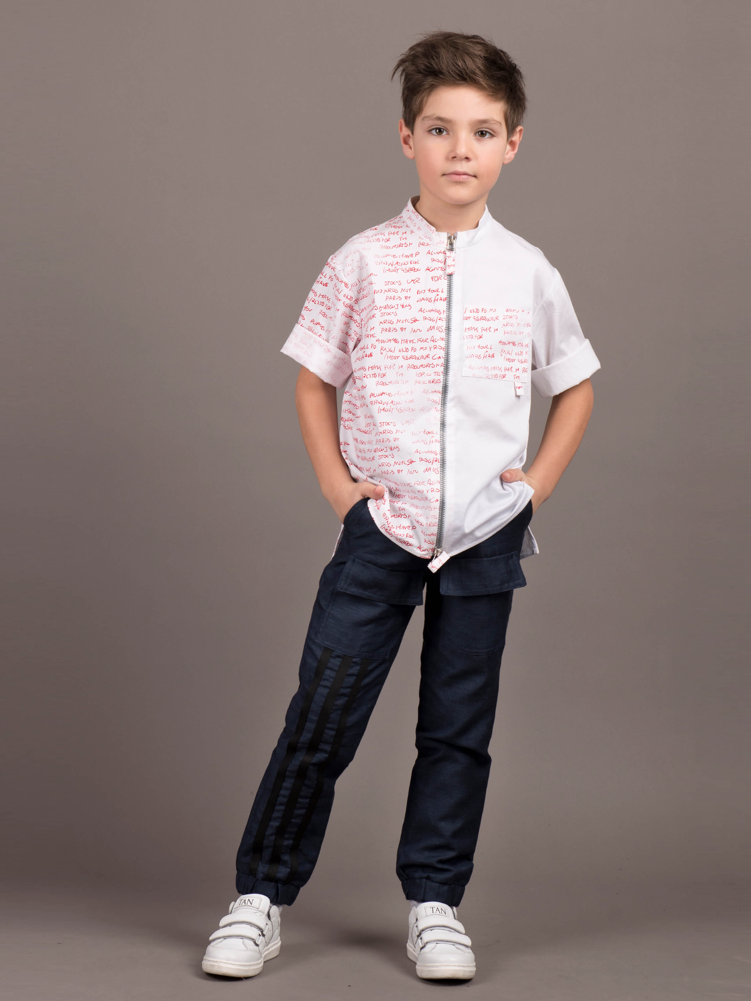 

Брюки ANDRE TAN Kids K30129P 116 см Темно-синие