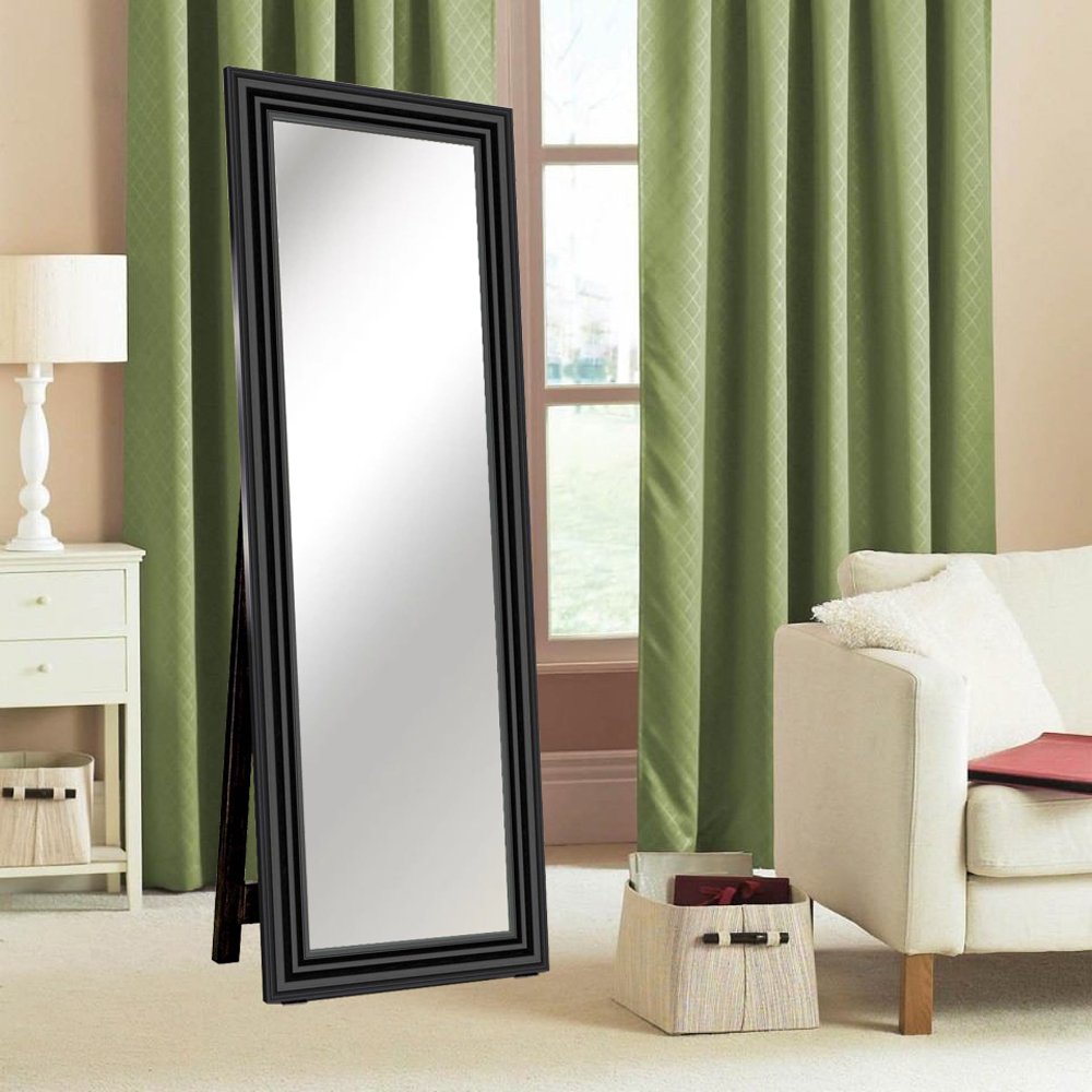 

Напольное зеркало IWARUM Glossy Black 60x173 черное