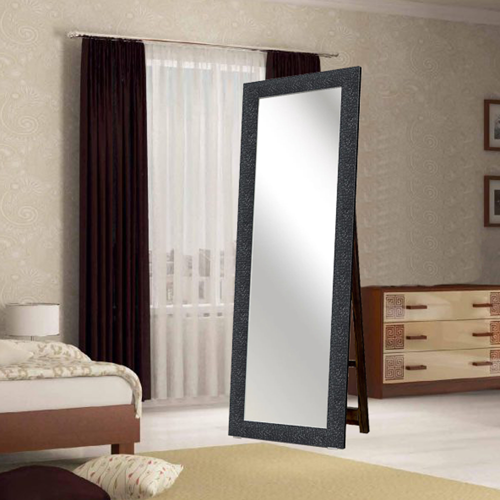 

Напольное зеркало IWARUM Cube Black 60x174 черное